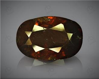 Natural Hessonite Garnet (Gomed) Certified   6.16 cts ( 1468 )